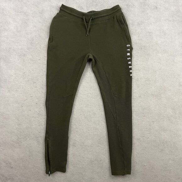 Gymshark Mens Recharge Joggers Small Hunter Green - Picture 3 of 12